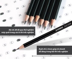 Hộp 12 cây bút chì gỗ STABILO Exam Grade 288 (PC288/12-2B)
