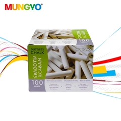 Hộp 100 viên phấn trắng không bụi MUNGYO DUSTLESS CHALK (ADC-100P)