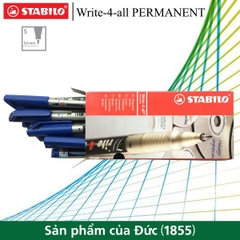 Hộp 10 bút kỹ thuật STABILO Write-4-all PERMANENT S 0.5mm AP166S