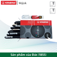Hộp 10 bút ký STABILO bl@ck 1.0mm BLKM