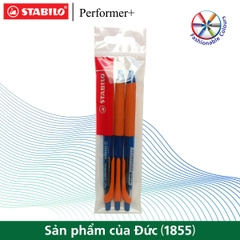 Bộ 3 cây bút bi STABILO Performer+ BP328F 0.7mm