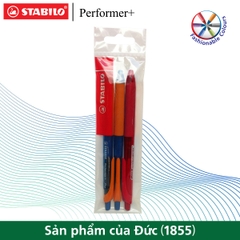 Bộ 3 cây bút bi STABILO Performer+ BP328F 0.7mm