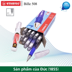Hộp 10 bút bi STABILO Bille 508NXF 0.5mm