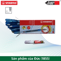 Hộp 10 bút bi STABILO Exam Grade BP587NXF nét 0.5mm
