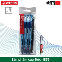 Bộ 4 cây bút bi STABILO ExamGrade 587NXF nét 0.5mm