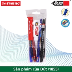 Bộ 4 bút bi STABILO Exam Grade 588F nét 0.7mm