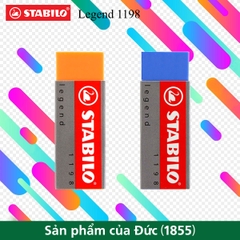 Bộ 2 tẩy STABILO Legend 1198 (màu ngẫu nhiên)