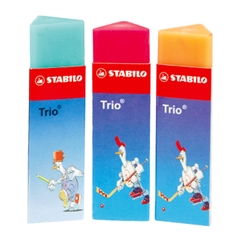 Gôm STABILO Trio (nhiều màu)