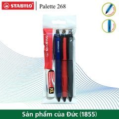 Bộ 3 bút bi STABILO Palette GP268F 0.7mm