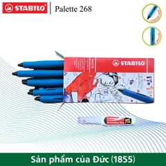 Combo hộp 10 bút bi gel STABILO Palette 268XF 0.5mm