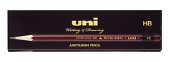 Bộ 12 bút chì gỗ Mitsubishi Hi-Uni
