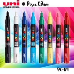 Bút nghệ thuật uni POSCA 0.7mm (PC1M)