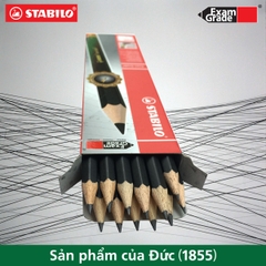 Hộp 12 cây bút chì gỗ STABILO Exam Grade 288 (PC288/12-2B)