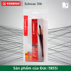 Hộp 12 bút chì gỗ STABILO Schwan 306HB