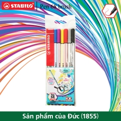 Bộ bút lông màu STABILO Pen 68 brush 8 màu (PN68BR-C8)