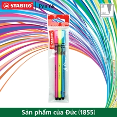 Bộ 3 Bút lông màu STABILO Pen68 1.0mm