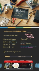 Bộ 5 bút lông nhũ STABILO Pen 68 metallic