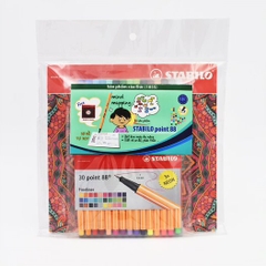 Bộ 30 bút kim STABILO Point 88 0.4mm