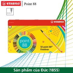 Bộ 50 bút kim STABILO Point 88 0.4mm