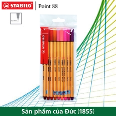 Bộ 9 Bút kim STABILO point 88 0.4mm