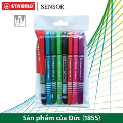 Bộ 8 bút kim STABILO SENSOR F 0.3mm