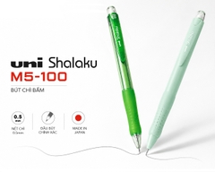Bút chì bấm Uni Shalaku Sharp M5-100 0.5mm