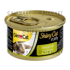 Pate cho mèo - ShinyCat in Jelly Tuna with Grass 70g GC-242