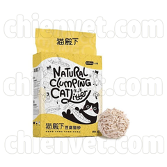 Cát vệ sinh chó mèo từ bã đậu nành dạng viên trụ tròn, 2.4kg/gói CAT LITTER TOFU PELLET 6L DMYL (BS)