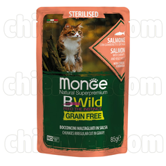 Pate Monge Bwild-Thức ăn mềm cho mèo 85g