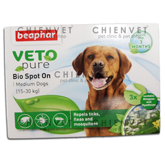 Bio spot on Dog (15-30kg) - Thuốc phòng trị ve, bọ chét cho chó từ 15-30kg