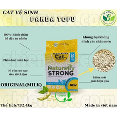 Cát đậu nành Panda 2,4kg (7L) (BS)