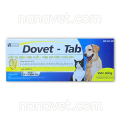 Dovet-Tab - 10v/vỉ x 2vỉ/Hộp