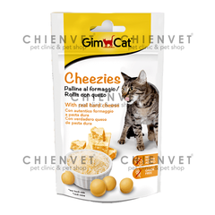 Gimcat Cheezies 50gr - bánh thưởng cho mèo