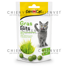 Gimcat Gras Bits 50g - bánh thưởng cho mèo