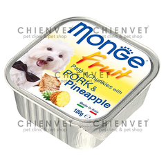 Pate cho chó vị thịt heo và trái dứa - Monge Pork&Pineapple 100g