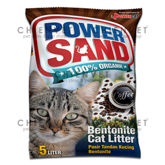 Cát vệ sinh cho mèo hương cà phê Power Sand