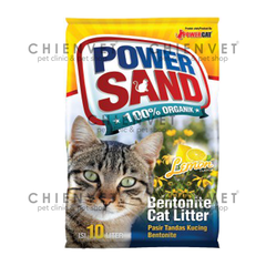 Cát vệ sinh cho mèo hương chanh Power Sand