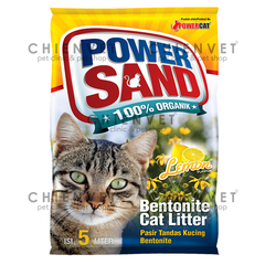 Cát vệ sinh cho mèo hương chanh Power Sand