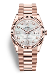 Đồng hồ Rolex Day-Date 36 128235-0029 vàng Everose