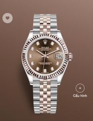 Rolex Datejust 31 278271 Mặt Số Chocolate Nạm Kim Cương