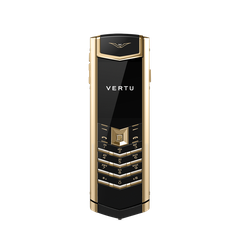 Vertu Signature V - Pure Black Full Gold