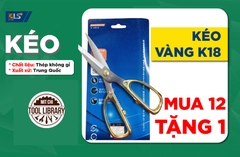 KÉO LÀM BẾP, KÉO THỦ CÔNG Kéo tHÉP cán VÀNG