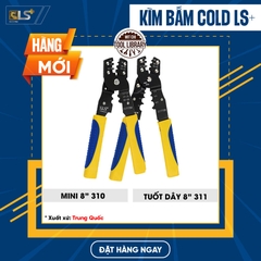 Kìm Bấm Cold 305 LS+, Kìm Tuốt Dây Điện Cao Cấp LS - Giá sỉ Mit Chi