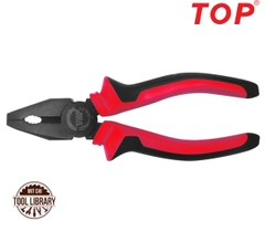 Kìm Điện Cán Đỏ Đen - TOP