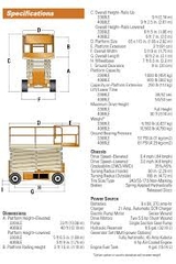 Xe nâng dạng cắt kéo JLG 4069LE