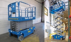 Xe nâng người cắt kéo ( Scissor Lift) 14m Genie GS 4047