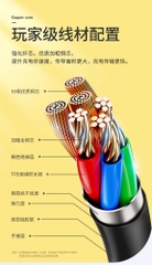 Cáp Sạc Nhanh Xundd 1.2m XDDC-011