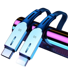Cáp Sạc Dù Kết Nối Từ Cổng TypeC Ra Chân Lightning Xundd XDDC-010 (1,2m & 1,8m)