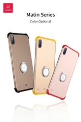 Ốp Viền Màu Lưng Nhám Kèm iRing Xundd