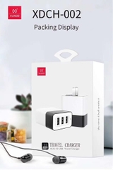 Củ Sạc 3 Cổng USB XUNDD XDCH - 002